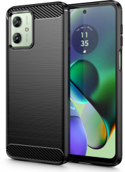 Husa Protectie pentru Motorola Moto G54 Carbon Xtreme Armor U1043 Deep Dark 