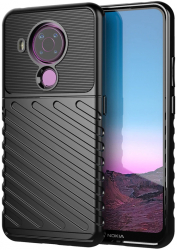 Husa Protectie pentru Nokia 5.4 Thunder Tough Elite Armor U-401 Deep Dark