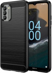 Husa Protectie pentru Nokia G400 Carbon Elite Armor U220 Deep Dark