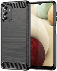 Husa Protectie pentru Samsung Galaxy A04s A047 / A13 5G A136 Carbon Impact Safe U13 Deep Dark 