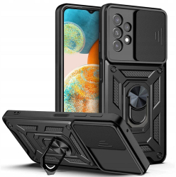 Carcasa de protectie compatibila cu Samsung Galaxy A23 5G A236 CamShield Pro CN1065 Black