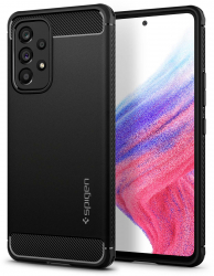 Husa Protectie pentru Samsung Galaxy A53 5G A536 Rugged Armor Matte Grip Pro U-146 Deep Dark 