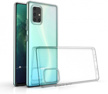 Carcasa de protectie compatibila cu Samsung Galaxy A71 A715 Lungime 2mm CN1626 Transparenta 
