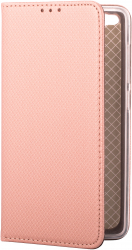 Carcasa de protectie compatibila cu Samsung Galaxy A72 A725 / A72 5G A726 Smart Magnet CN518 Pink Gold 