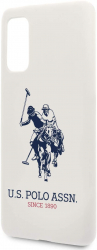 Carcasa de protectie compatibila cu Samsung Galaxy S20+ 5G G986 / S20+ G985 Big Horse CN492 White 