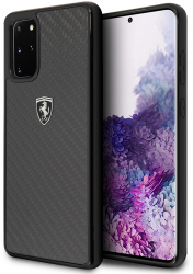 Carcasa de protectie compatibila cu Samsung Galaxy S20+ 5G G986 / S20+ G985 Carbon Heritage CN252 Black 