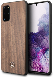 Carcasa de protectie compatibila cu Samsung Galaxy S20+ 5G G986 / S20+ G985 MERCEDES Wood CN333 Maro 