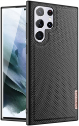 Husa Protectie pentru Samsung Galaxy S22 Ultra 5G S908 Fino Impact Safe U-243 Deep Dark 