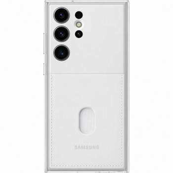 Husa Protectie pentru Samsung Galaxy S23 Ultra S918 Frame Cover Grip Pro U124 Arctic Snow
