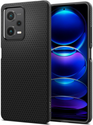 Husa Protectie pentru Xiaomi Poco X5 Pro / Note 12 Pro Liquid Air Xtreme Armor U372 Deep Dark 