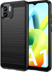 Husa Protectie pentru Xiaomi Redmi A2+ / A2 / A1+ / A1 Carbon Xtreme Armor U131 Deep Dark 
