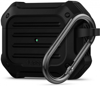 Husa Spigen Tough Armor compatibila cu AirPods Pro Negru 