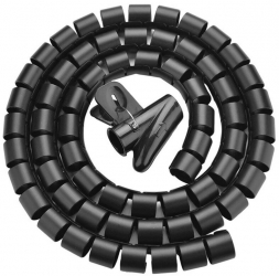Organizator Cabluri Universal 25mm x 3m Protection Tube DIA C1730 Black 