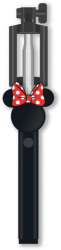 Selfie Stick Wireless Disney Minnie Mouse Black - cu un brat extensibil de 78 cm compatibil cu iOS Android si Windows disponibil intr-un 