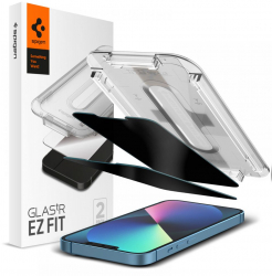 Set 2 folii de protectie din sticla pentru iPhone 13/13 Pro/iPhone 14 Clear 