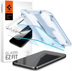 Set 2 folii de protectie din sticla pentru Samsung Galaxy S23 Transparent 