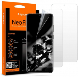 Set 2 folii de protectie pentru Samsung Galaxy Note 20 Ultra/Note 20 Ultra 5G Clear 