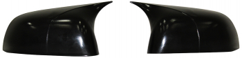 Set Capace Oglinzi Tip Batman Compatibile cu Dacia Lodgy 2012-2021 Culoare Negru Lucios 