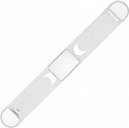 Suport de birou pliabil pentru laptop 2 niveluri pentru reglarea inaltimii 22x2.5x2.5/5/5cm plastic Alb 