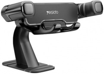 Suport Masina Bord Universal Telefon Silicon Gravity Grip H935 Negru 