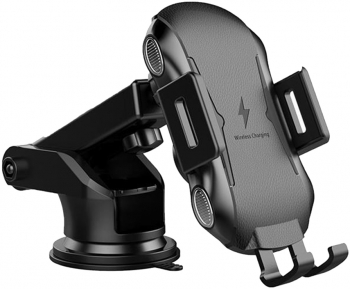 Suport Masina Universal cu Incarcare wireless 10W Plastic Premium H363 Negru 