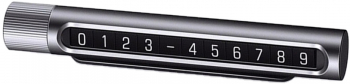 Suport Numar Telefon Auto Bord Silicon Parking H361 Gray 
