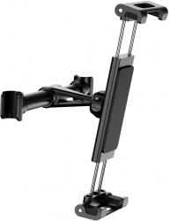 Suport Tableta Auto Tetiera Aluminiu Clamps Grip H1023 Negru 