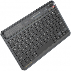 Tastatura Wireless Bluetooth 500mAh Transparent Discovery Edition S402 Dark Night Black 