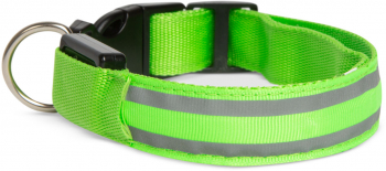 Zgarda Led Cu Baterie Marimea S Verde EV3286 