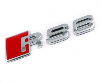 Emblema RS6 spate portbagaj Audi 