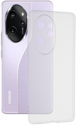 Husa Cu Grad Ridicat de Protectie pentru Honor 100 Pro Elite Content Y334 Thermoresistant plastic Transparent 