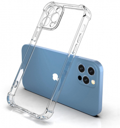 Husa Cu Grad Ridicat de Protectie pentru iPhone 13 Pro Max Precision Shell Y224 Siliciu Crystal Clear