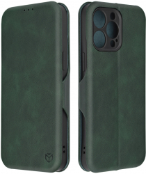 Husa Cu Grad Ridicat de Protectie pentru iPhone 14 Pro Max Techsuit Safe Wallet Plus Xtreme Armor Verde