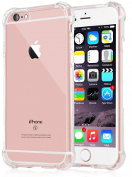 Husa Cu Grad Ridicat de Protectie pentru iPhone 6 Plus/ 6s Plus Stylish Look Y225 Siliciu Crystal Clear 