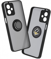 Husa Cu Grad Ridicat de Protectie pentru Motorola Moto G54 Elite Content Y466 Thermoresistant plastic Intense Darkness 