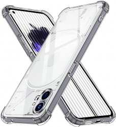 Husa Cu Grad Ridicat de Protectie pentru Nothing Phone 1 Elite Content Y178 Siliciu Crystal Clear 