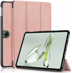 Husa Cu Grad Ridicat de Protectie pentru Tableta OnePlus Pad Go/Oppo Pad Air2 Slim Protector FoldPro N28 Nanotextil Rose Gold 