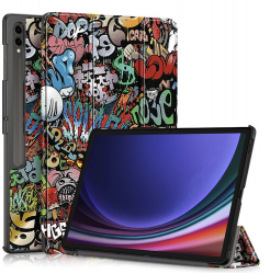 Husa Cu Grad Ridicat de Protectie pentru Tableta Samsung Galaxy Tab S9 Plus/S9 FE Plus Stylish Look FoldPro N177 Nanotextil Urban Vibe 