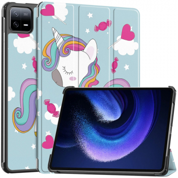 Husa Cu Grad Ridicat de Protectie pentru Tableta Xiaomi Pad 6/Pad 6 Pro Advanced Style FoldPro N74 Nanotextil Unicorn 