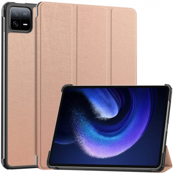 Husa Cu Grad Ridicat de Protectie pentru Tableta Xiaomi Pad 6/Pad 6 Pro Xtreme Armor FoldPro N71 Nanotextil Rose Gold 
