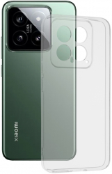 Husa Cu Grad Ridicat de Protectie pentru Xiaomi 14 Precision Fit Y478 Thermoresistant plastic Transparent 