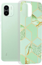 Husa Cu Grad Ridicat de Protectie pentru Xiaomi Elegant Rubymi A1/A2 Slim Protector B562 Thermoresistant plastic Green Hex 