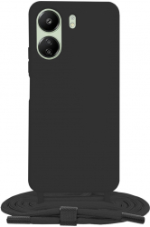Husa Cu Grad Ridicat de Protectie pentru Xiaomi Redmi 13C 4G/Poco C65 Precision Shell Y31 MicroTwine Intense Darkness 