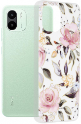 Husa Cu Grad Ridicat de Protectie pentru Xiaomi Redmi A1/A2 Precision Shell B560 Thermoresistant plastic Chloe Alba 