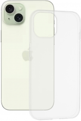 Husa Cu Grad Ridicat de Protectie pentru iPhone 15 Plus Precision Shell B1445 Thermoresistant plastic Transparent 