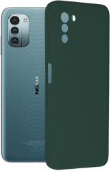 Husa Protectie pentru Nokia G11/G21 Xtreme Armor Soft Edge Silicon Flexe G928 Silicon Flex Dark Verde 