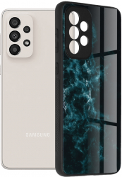 Husa Protectie pentru Samsung Galaxy A33 5G Impact Safe Glaze Series G2610 Lexgard Albastru Nebula 