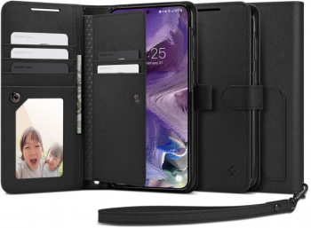 Husa Protectie pentru Samsung Galaxy S23 Grip Pro Wallet S Plus G1912 Piele ecologica Negru 