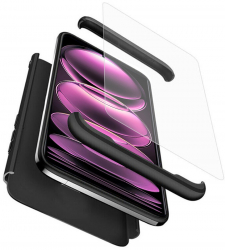 Husa Protectie pentru Xiaomi Redmi Note 12 Pro 5G + Folie Xtreme Armor G921 Plastic Negru 