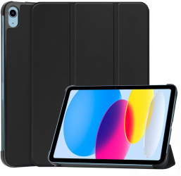 Husa Protectoare pentru Tableta iPad 10 2022 10.9 Advanced Case FoldPro V174 Microfibra Intense Darkness 